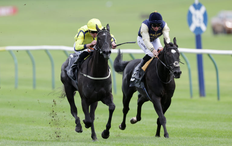 Beautiful Diamond and Clifford Lee (left) at Ayr