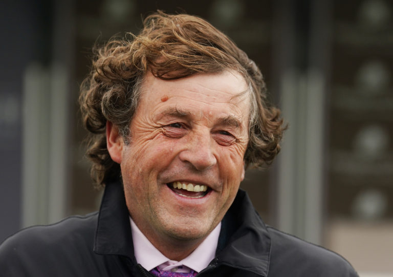 Winning trainer Ado McGuinness at the Curragh on Sunday