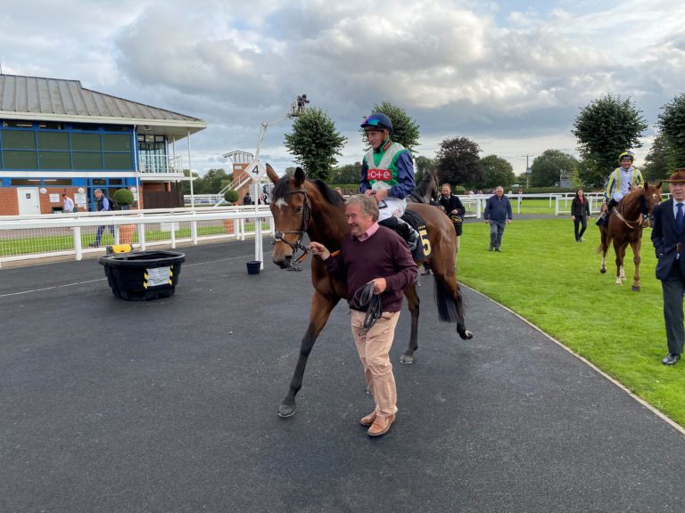 Tom Marquand enjoyed partnering Rhubarb to victory at Nottingham 
