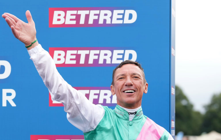 Frankie Dettori at Doncaster