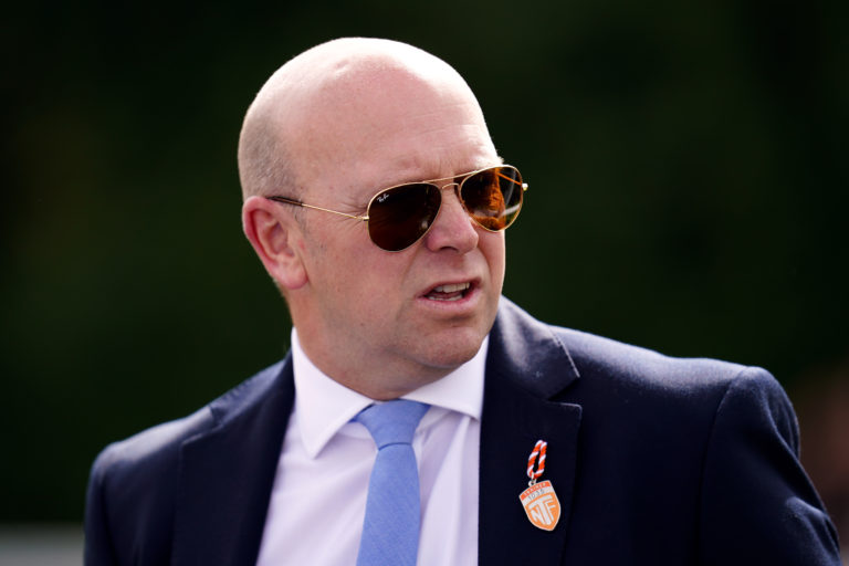 Trainer Owen Burrows has high hopes for Alyanaabi