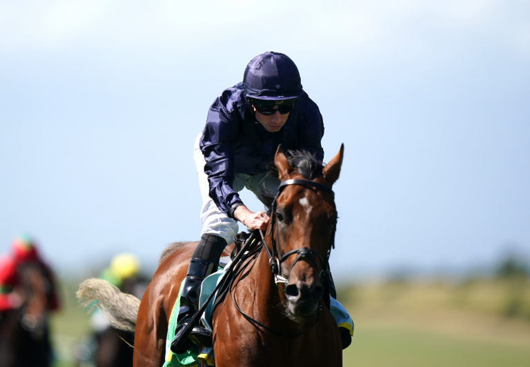City Of Troy winning the Superlative Stakes