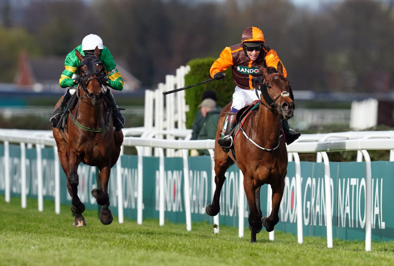 Noble Yeats on his way to winning the Grand National