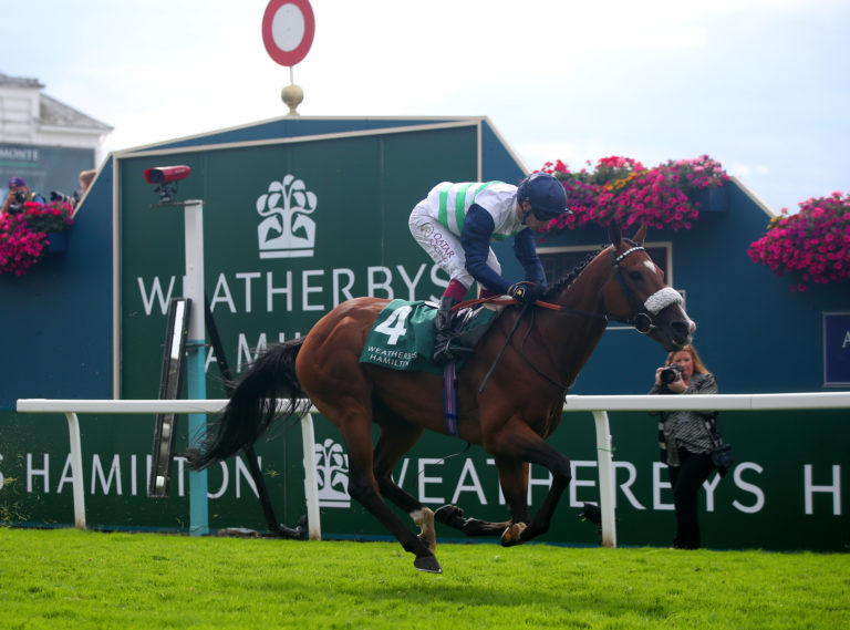 Coltrane winning the Lonsdale Cup at York