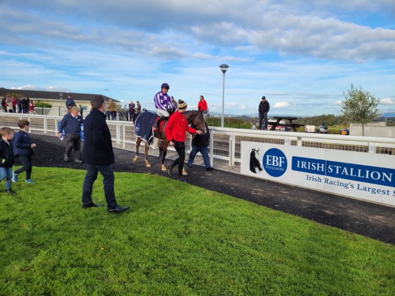 Gevrey after winning at Limerick
