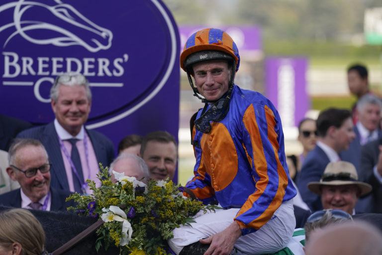 A big smile from Ryan Moore