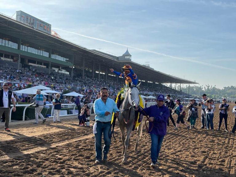 Irad Ortiz soaks up the applause