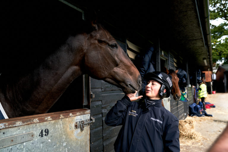 Jockey Bryony Frost with Frodon