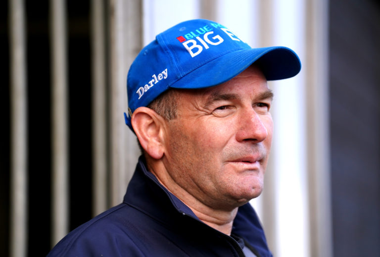 The trainer of Big Evs, Mick Appleby