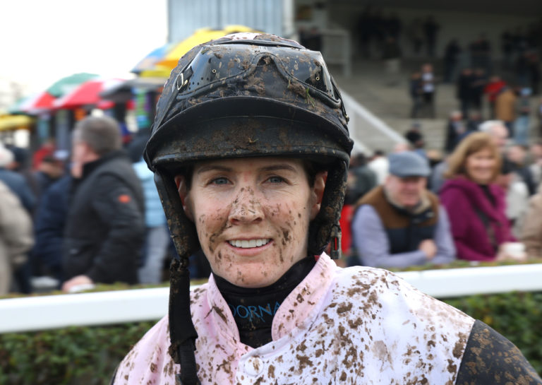 Rachael Blackmore was delighted with Bob Olinger