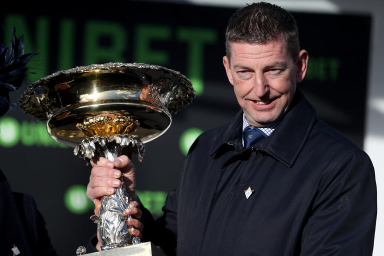 Trainer Gavin Cromwell at Cheltenham