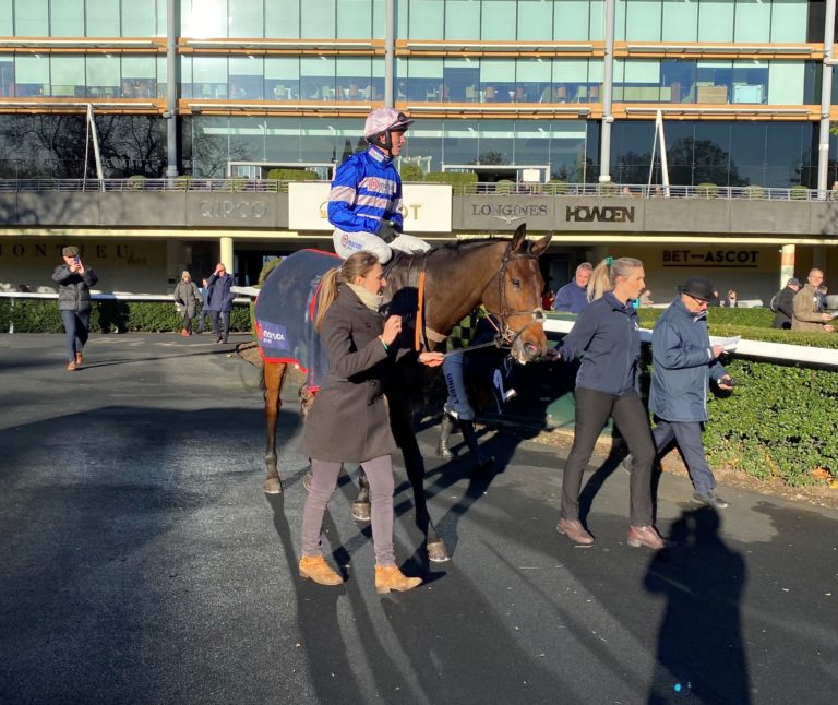 Pic D'Orhy was Harry Cobden's main ride at Ascot