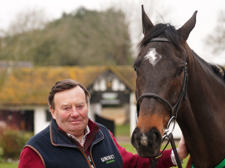 Nicky Henderson and Shishkin