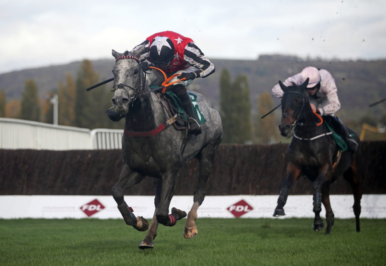 Straw Fan Jack winning at Cheltenham last year