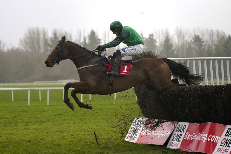 El Fabiolo and Paul Townend on their way to winning the Hilly Way Chase