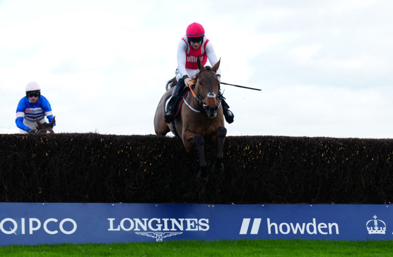 Thunder Rock on his way to victory at Ascot last season