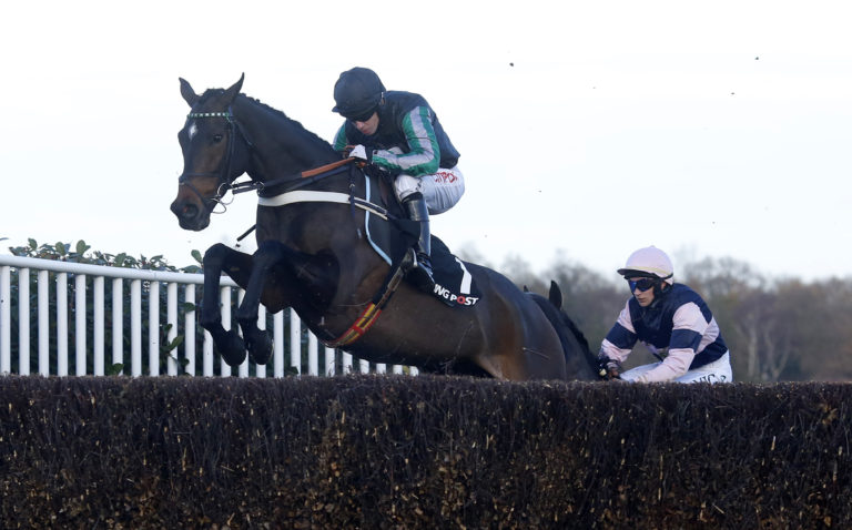 Noel Fehily deputising on Altior at Sandown