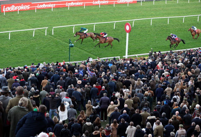 Court In The Act (far side) just holds off Onethreefivenotout