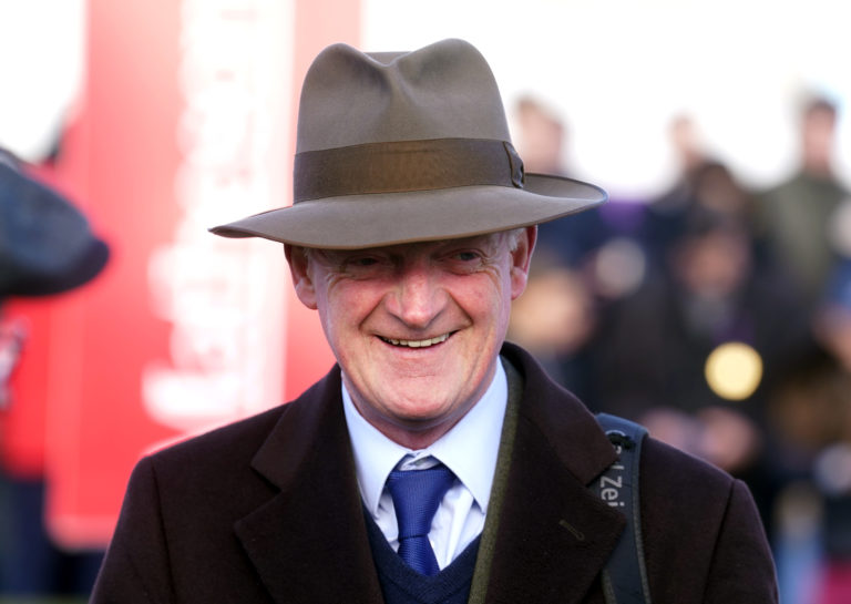 Willie Mullins at Leopardstown