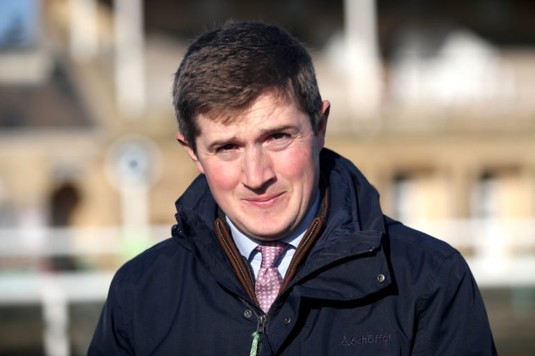 Harry Derham was delighted with Queens Gamble's performance