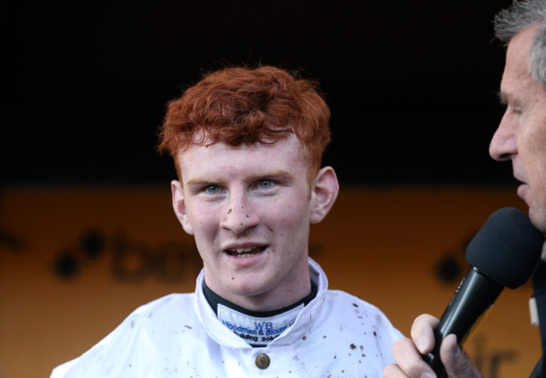 Caoilin Quinn is enjoying plenty of big days in the saddle