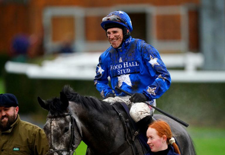 Harry Skelton was pleased with the debut of Be Aware