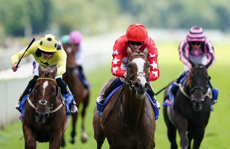 Spirit Dancer winning at York last summer