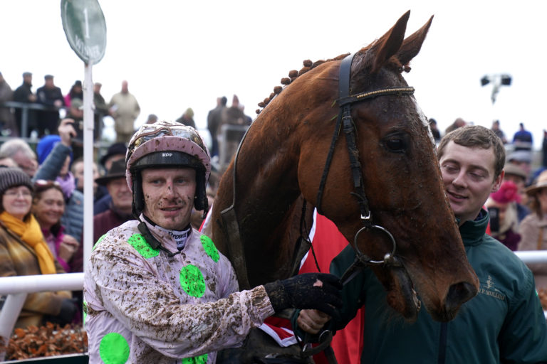 Paul Townend and Monkfish after winning at Gowran Park