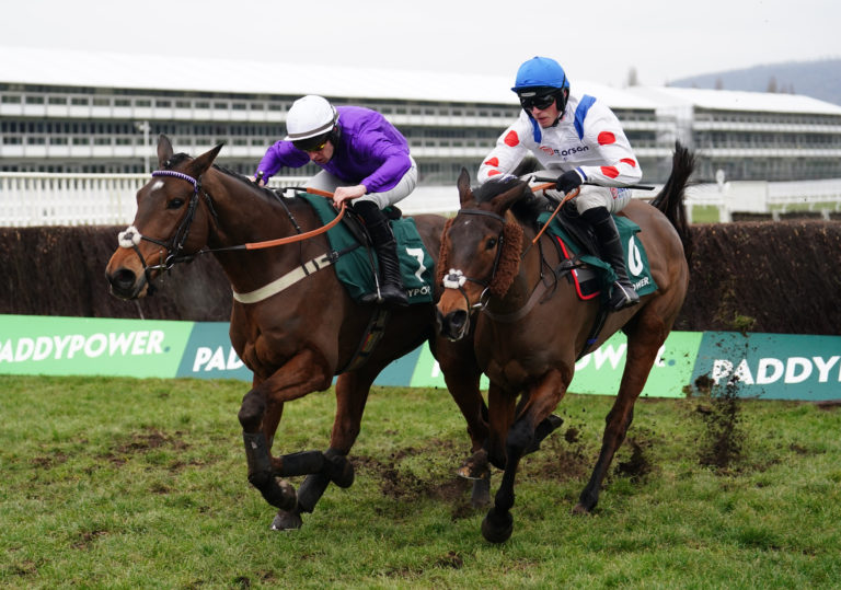 Il Ridoto (right) winning at the meeting last season