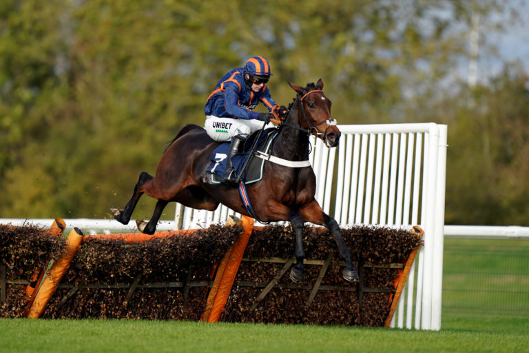 Theatre Glory is one of three in the SBK Warfield Mares' Hurdle for Nicky Henderson