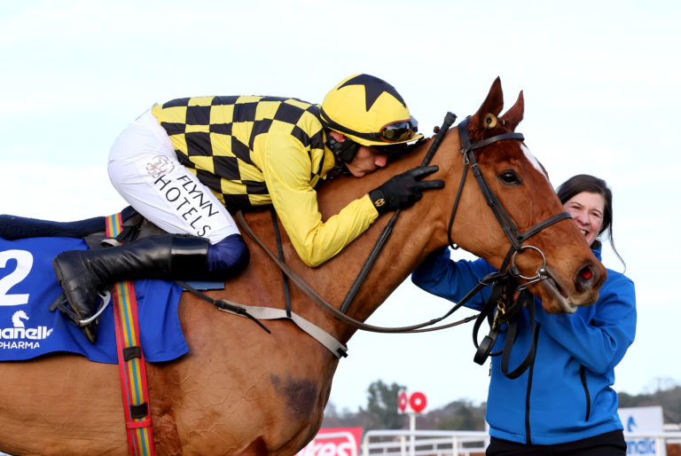 Paul Townend with State Man at last year's Dublin Racing Festival