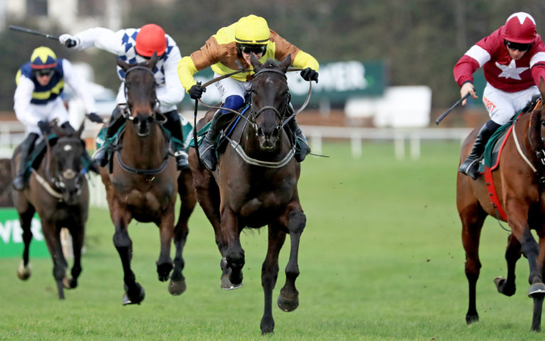 Galopin Des Champs winning the Irish Gold Cup last yea
