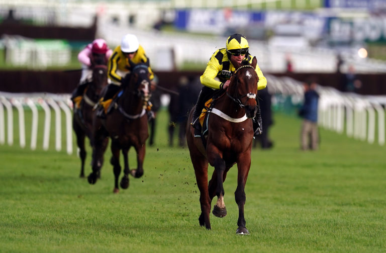 Sir Gino was a fine winner on Trials Day at Cheltenham