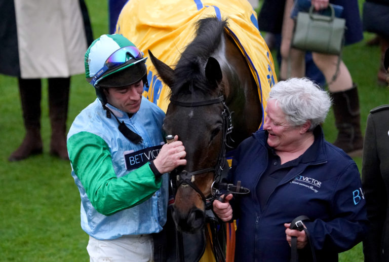 Gavin Sheehan and You Wear It Well after Cheltenham success