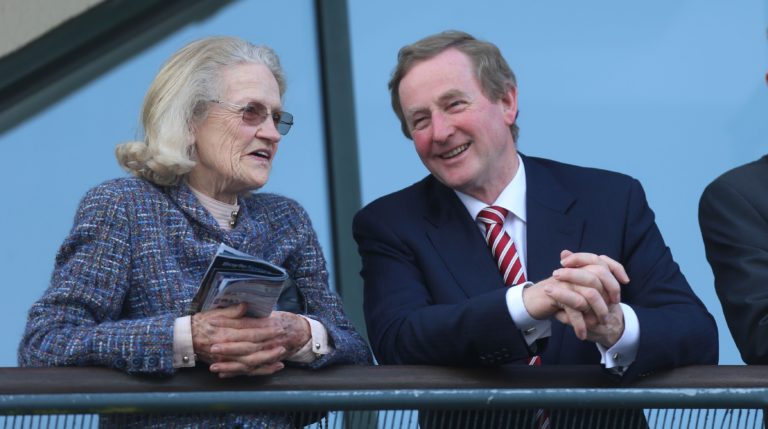 Maureen Mullins with former Taoiseach Enda Kenny
