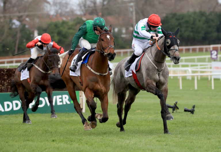 Riviere D'etel (right) and Jack Kennedy at Leopardstown