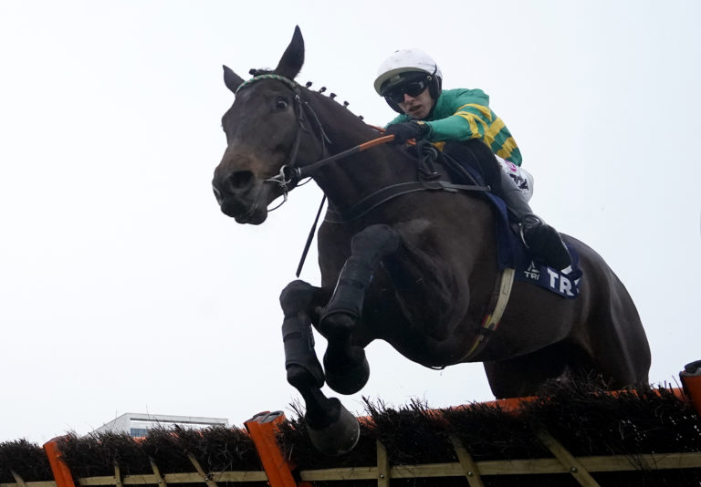 No Flies On Him in action at Leopardstown at Christmas