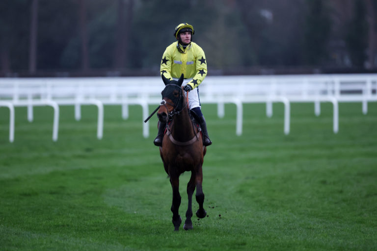 Anno Power after winning at Ascot