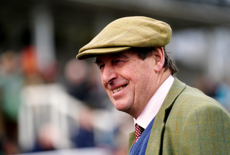 Trainer Kim Bailey was delighted with Does He Know's performance