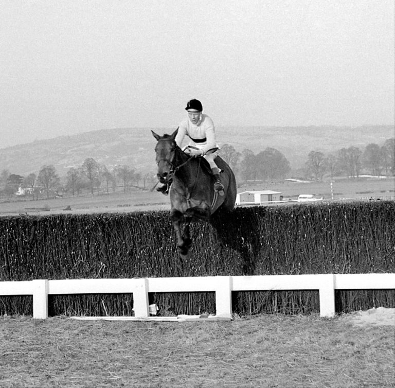 Arkle winning the Cheltenham Gold Cup