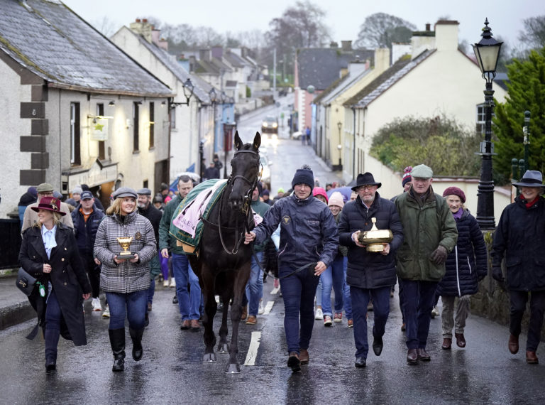 Last year's homecoming for Galopin Des Champs