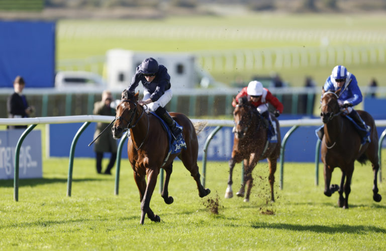 City Of Troy was a clear-cut winner of the Dewhurst