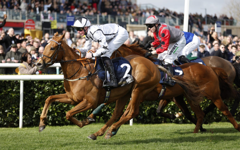 Look Back Smiling winning the Spring Mile Handicap