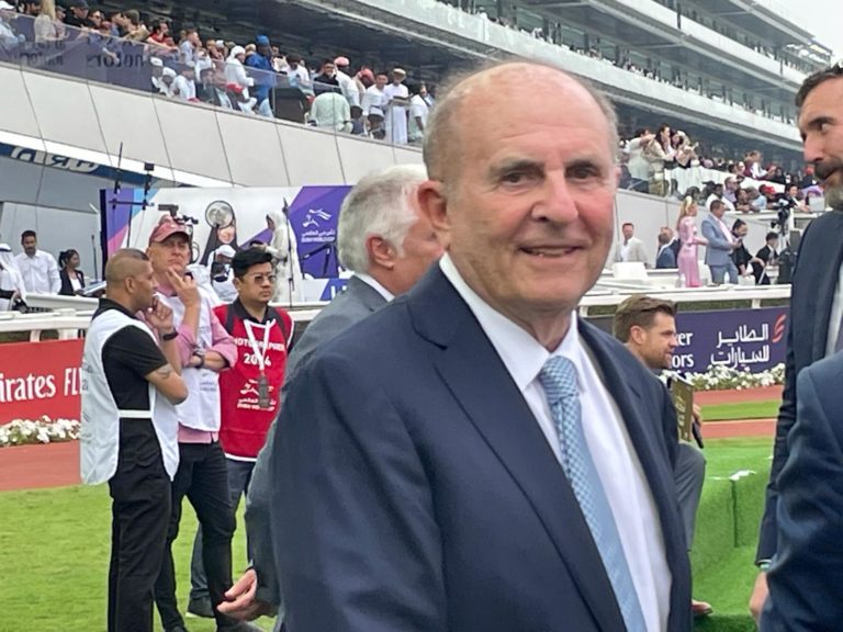 Michael Tabor was in Dubai for the first time