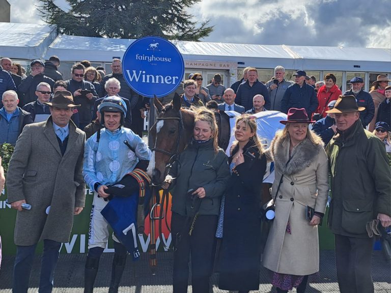 Jade De Grugy with connections at Fairyhouse