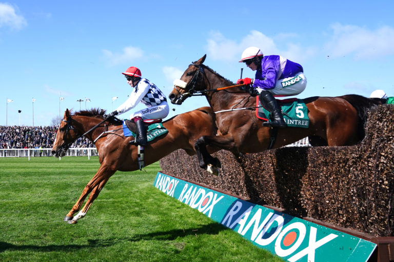 Banbridge in action at Aintree 12 months ago