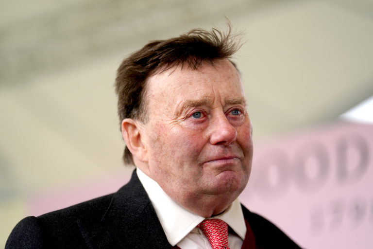 Nicky Henderson at Aintree