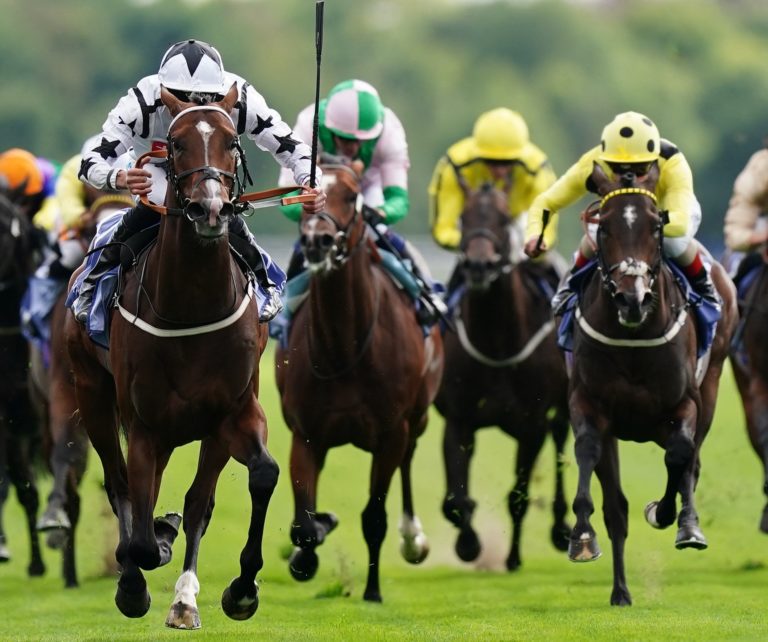 Marshman (left) ran with credit at Doncaster