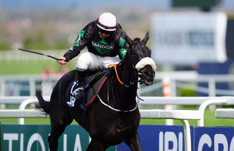 Sean Bowen guided Strong Leader to Grade One glory at Aintree