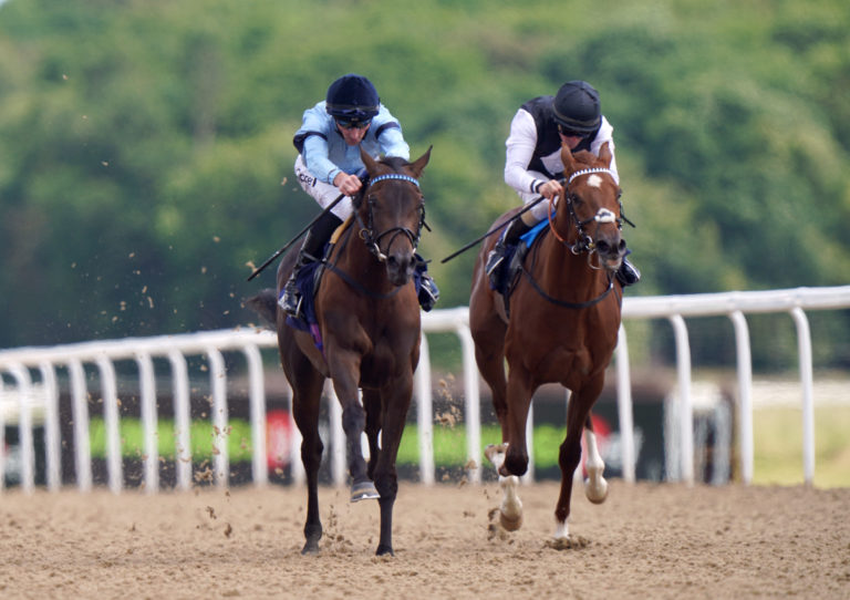 Chic Colombine in action at Newcastle at two